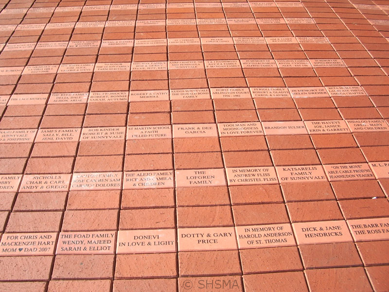 February 4, 2008 — Dedication Bricks