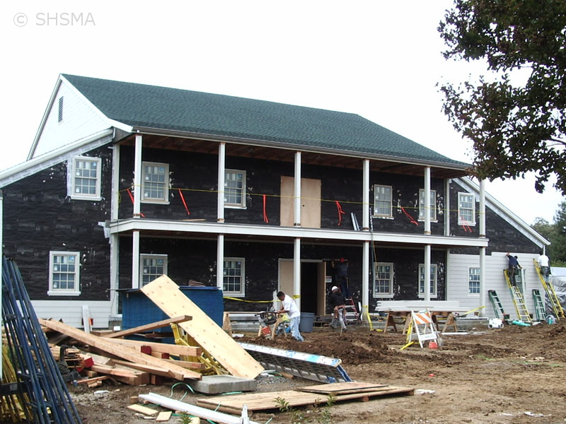 October 16, 2007 — Front Siding Installation Started