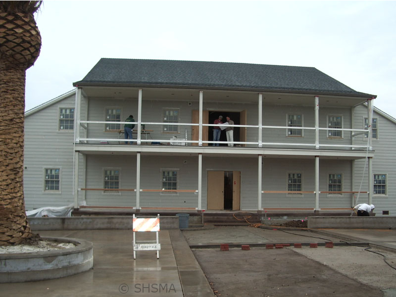 December 5, 2007 — Front Porch Installed