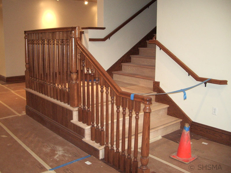 February 25, 2008 — Interior Staircase Installed