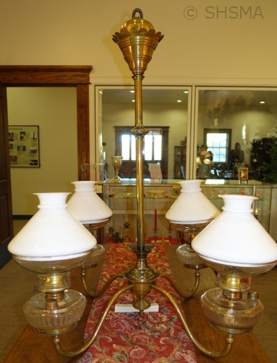 Kerosene chandelier