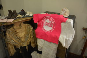 souvenir tee shirt on display