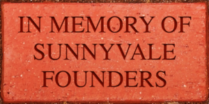 Mock up of the brick memorial